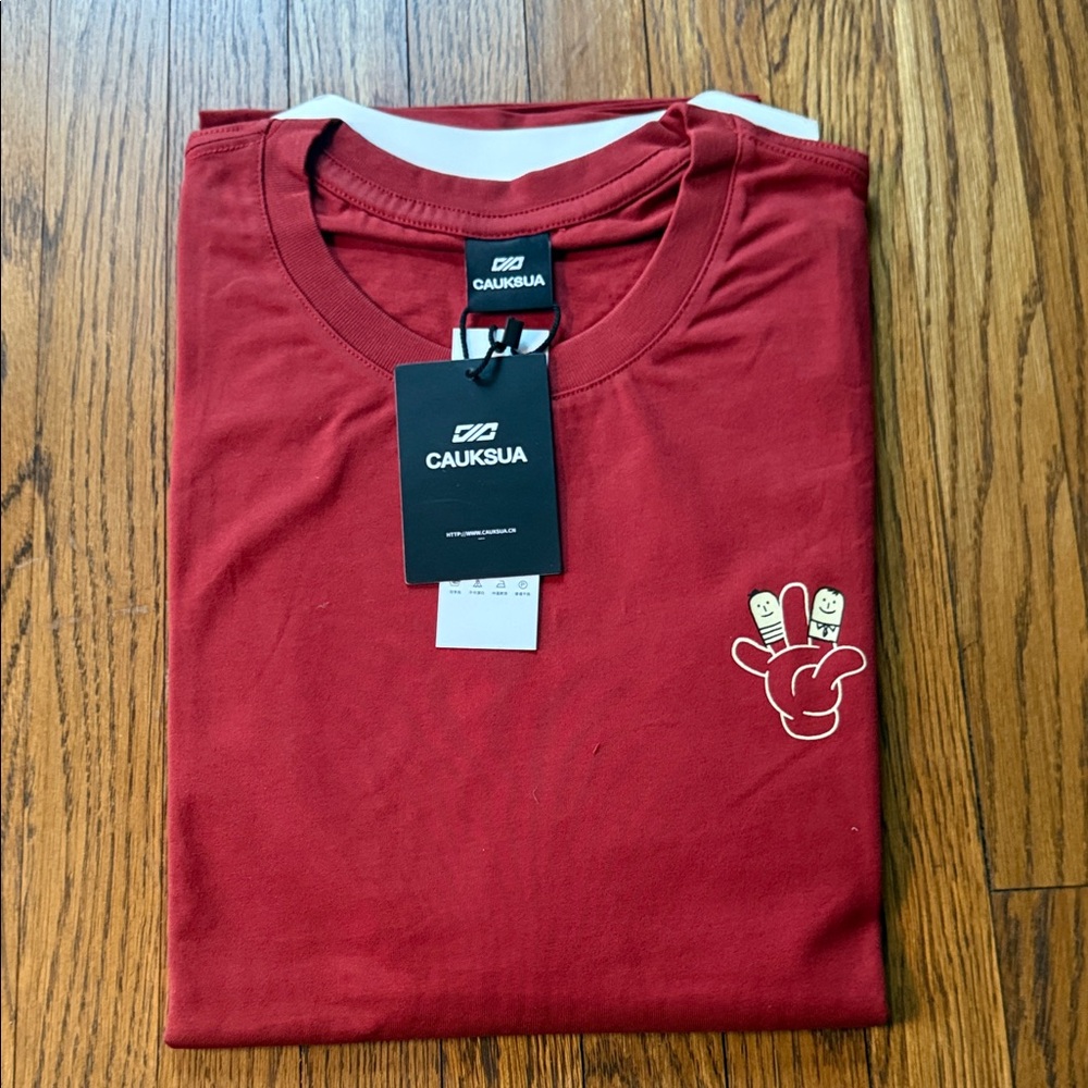 Red Graphic Men's Shirt
